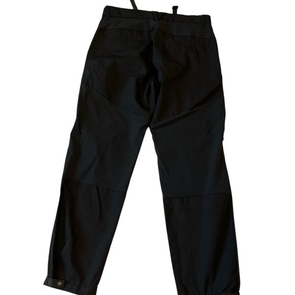 H&M MOVE Hiking Pants Black Size Medium Stretchy Lots of Pockets - Picture 12 of 14